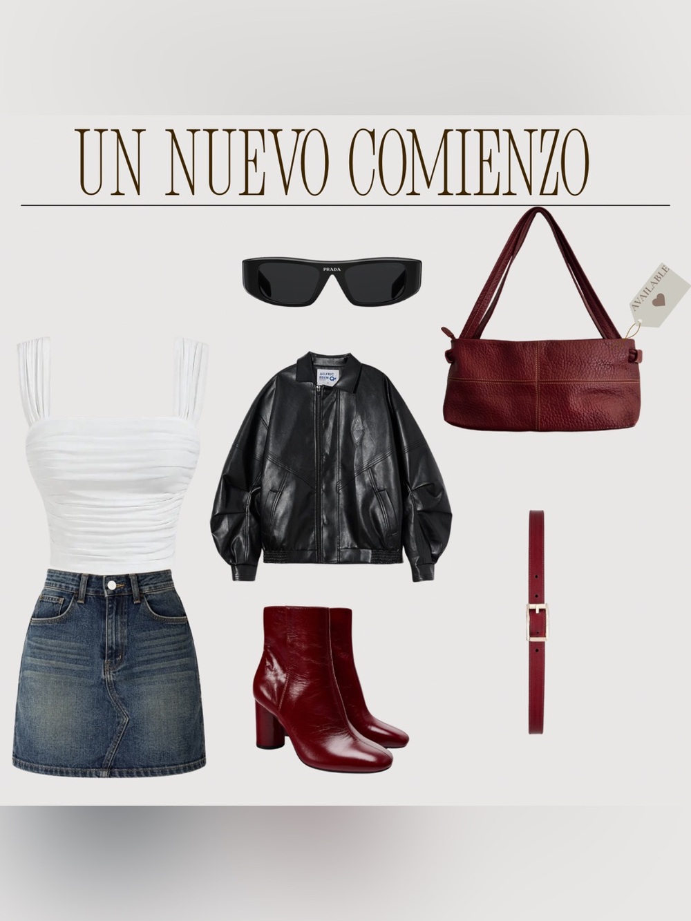 Burgundy Pebbled Leather Plinio Visona Shoulder Bag